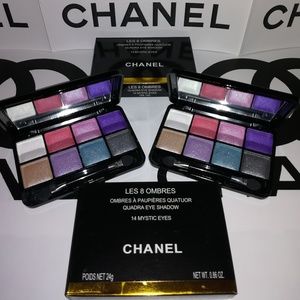 2 X CHANEL LES 8 OMBRES EYESHADOW PALETTE *01
